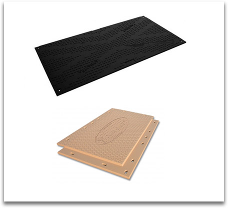 image of plastic timber mats